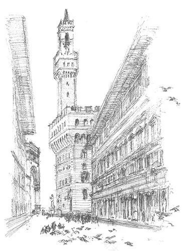 建筑大师手绘作品赏析 | 灵感源自生活的艺术-27