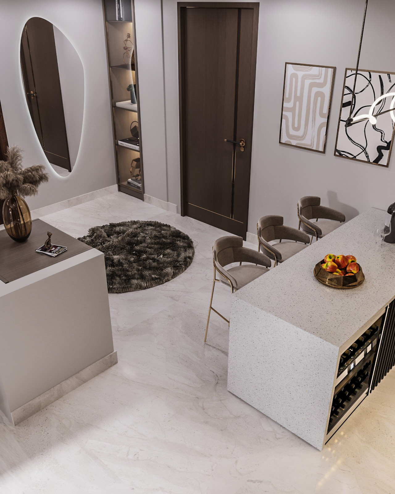 Living area & coffee corner-7