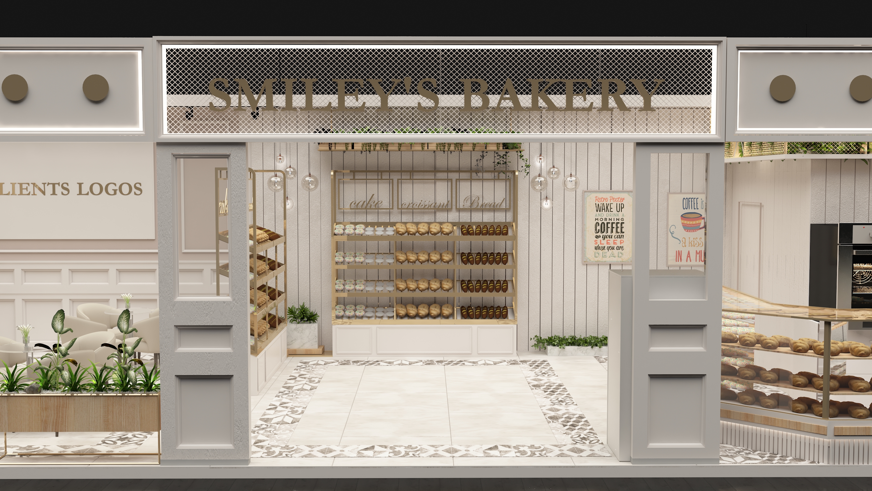 斯迈利面包店摊位设计-14