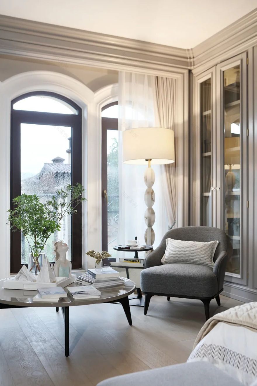 1600㎡法式奢宅,演绎浪漫艺术传奇-13