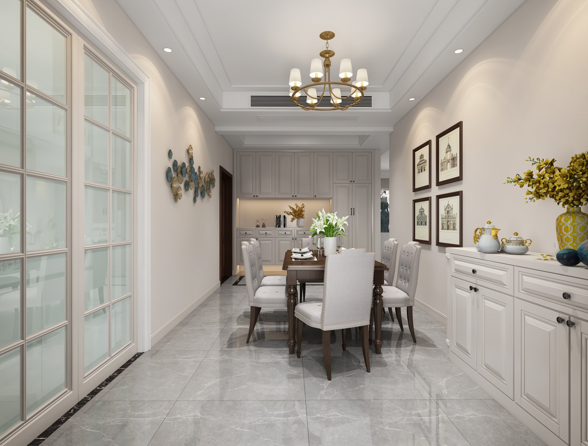 欧式风格装修效果图，精致典雅的高品质生活！-1