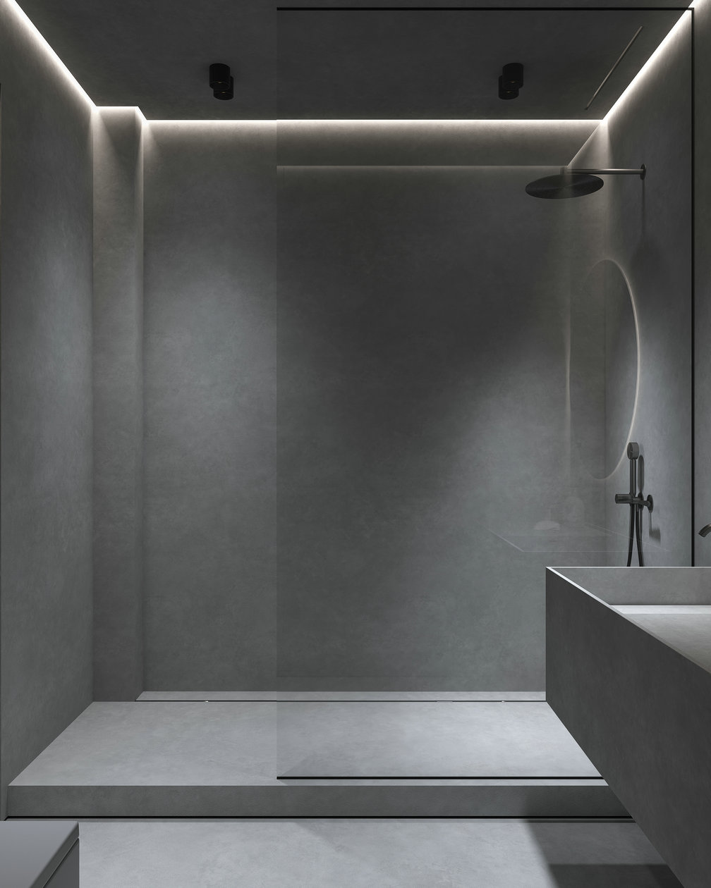 深色系公寓设计-15