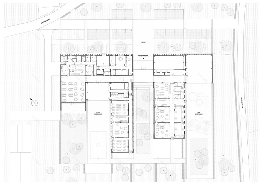Les Coteau· Fleuris学校建筑丨Hemaa Architectes-42