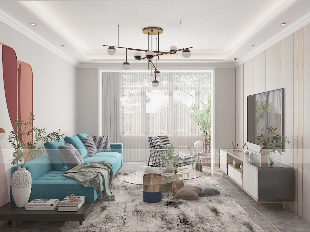 绿地华彤苑 131m²现代时尚空间，尊雅气氛与自由沉浸的完美结合-12