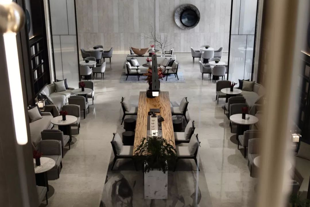 天津津门大院售楼处 | 古韵墨色与现代材质的完美融合-102