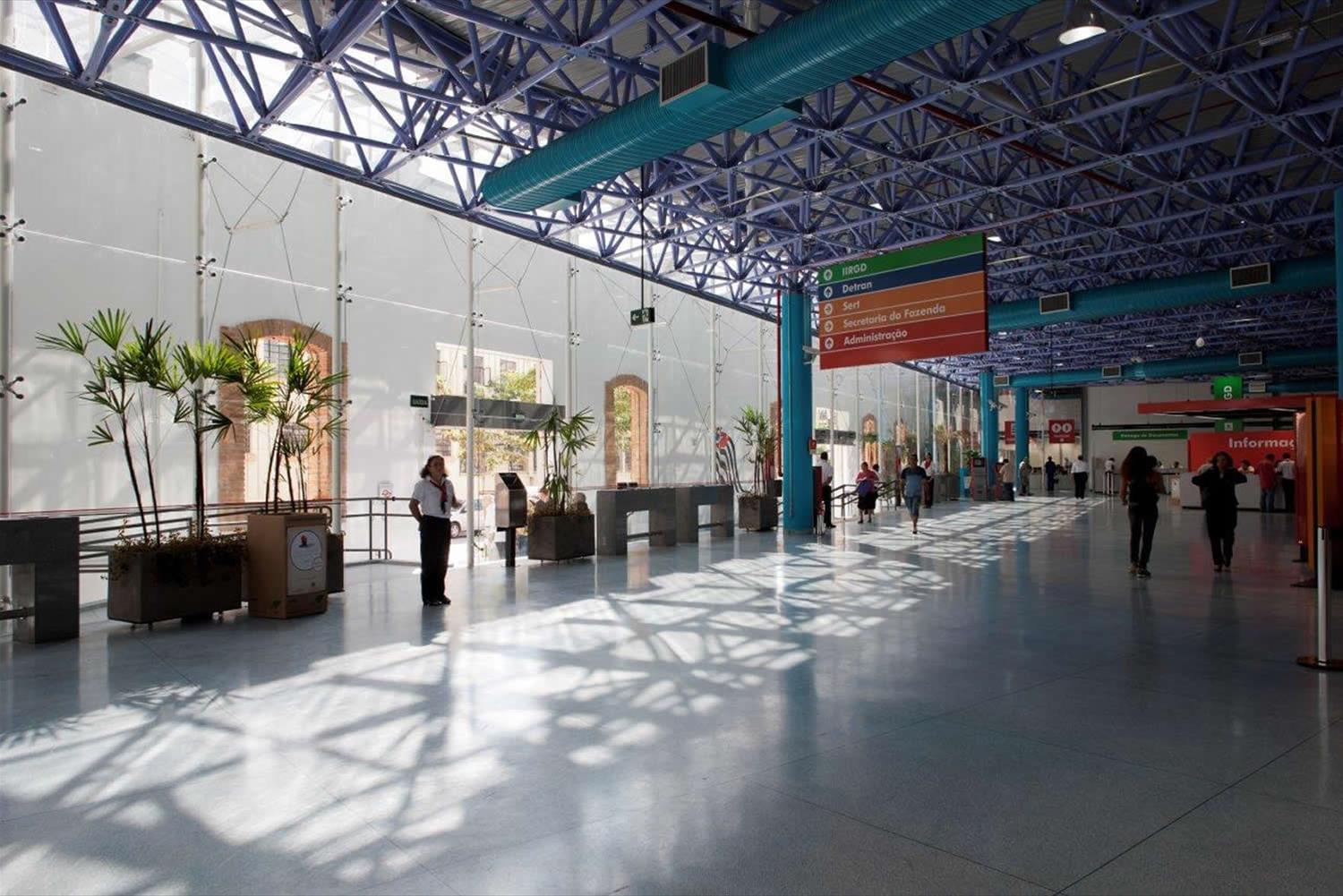 巴西圣保罗 Posto Poupatempo Lapa 办公楼-6