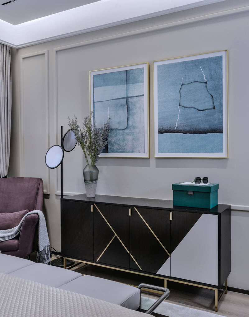 新疆乌鲁木齐·首府公馆A1户型样板房设计丨中国乌鲁木齐丨新疆室内设计联合汇“新设汇”-41