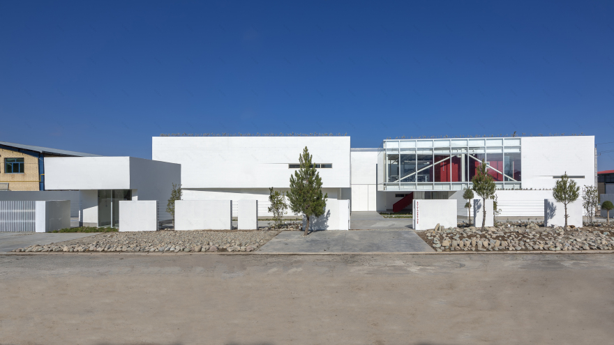 伊朗 Shamim 聚合物工厂丨Davood Boroojeni Office-26