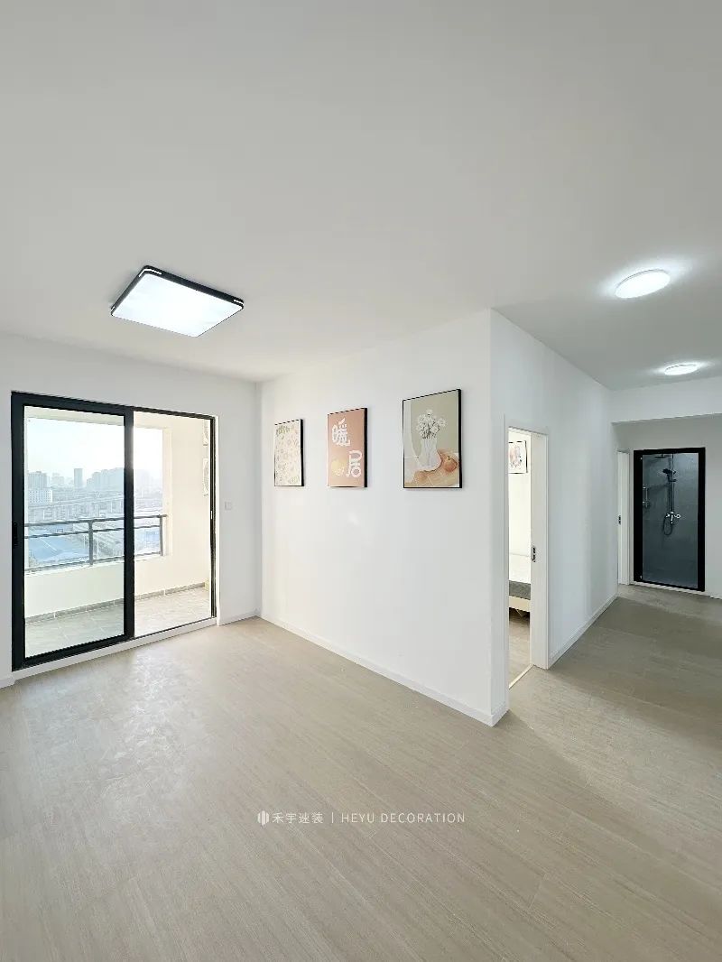 143㎡四房改五房简装出租房设计案例丨禾宇速装-4