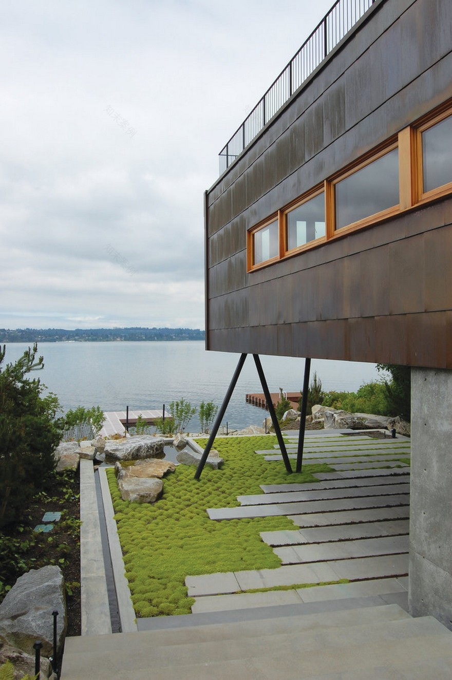 Modern Guest House on Mercer Island, Washington-9