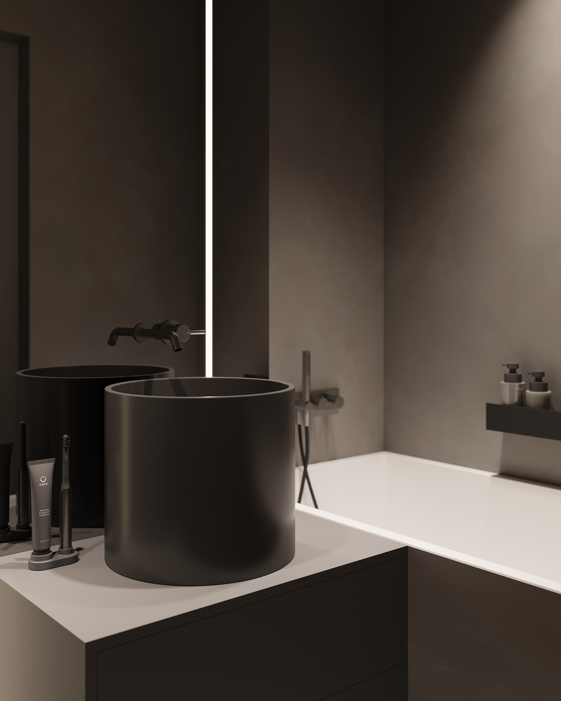 Dark Tones 公寓设计丨Mostdesigngroup-32