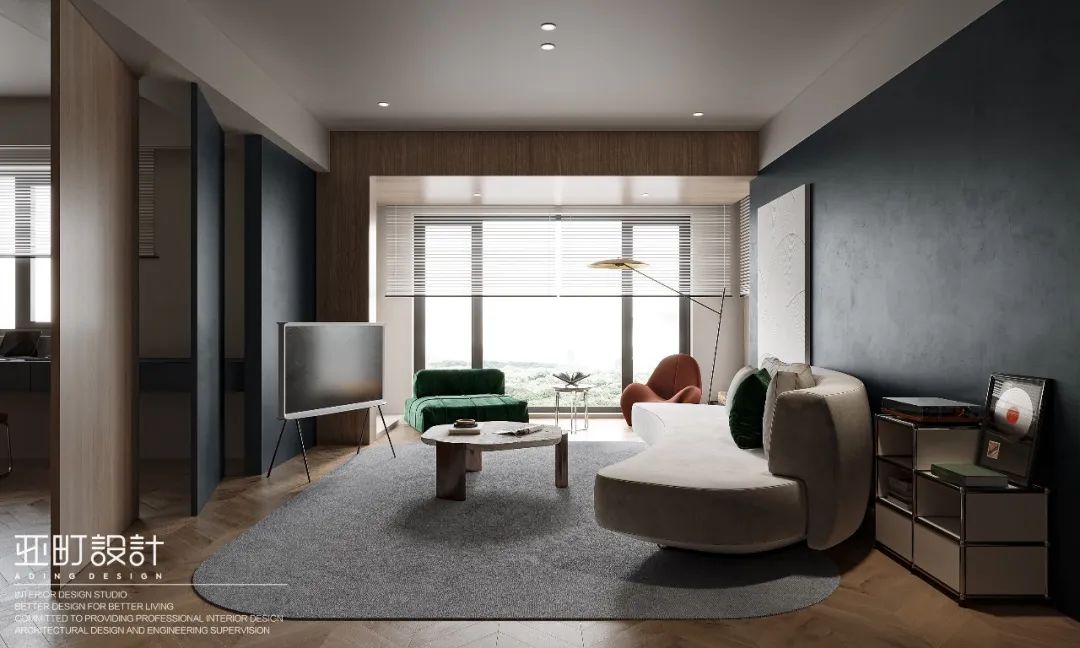 多巴胺色彩空间 · 亚町打造活力满满的居住环境丨亚町设计-22