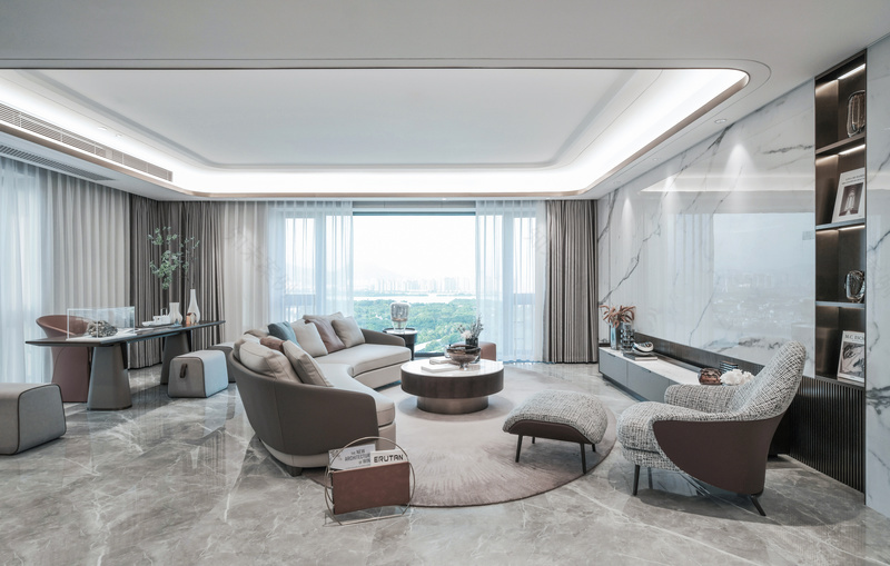 厦门天境云著K户型样板房 | 现代轻奢,演绎高级质感生活-33