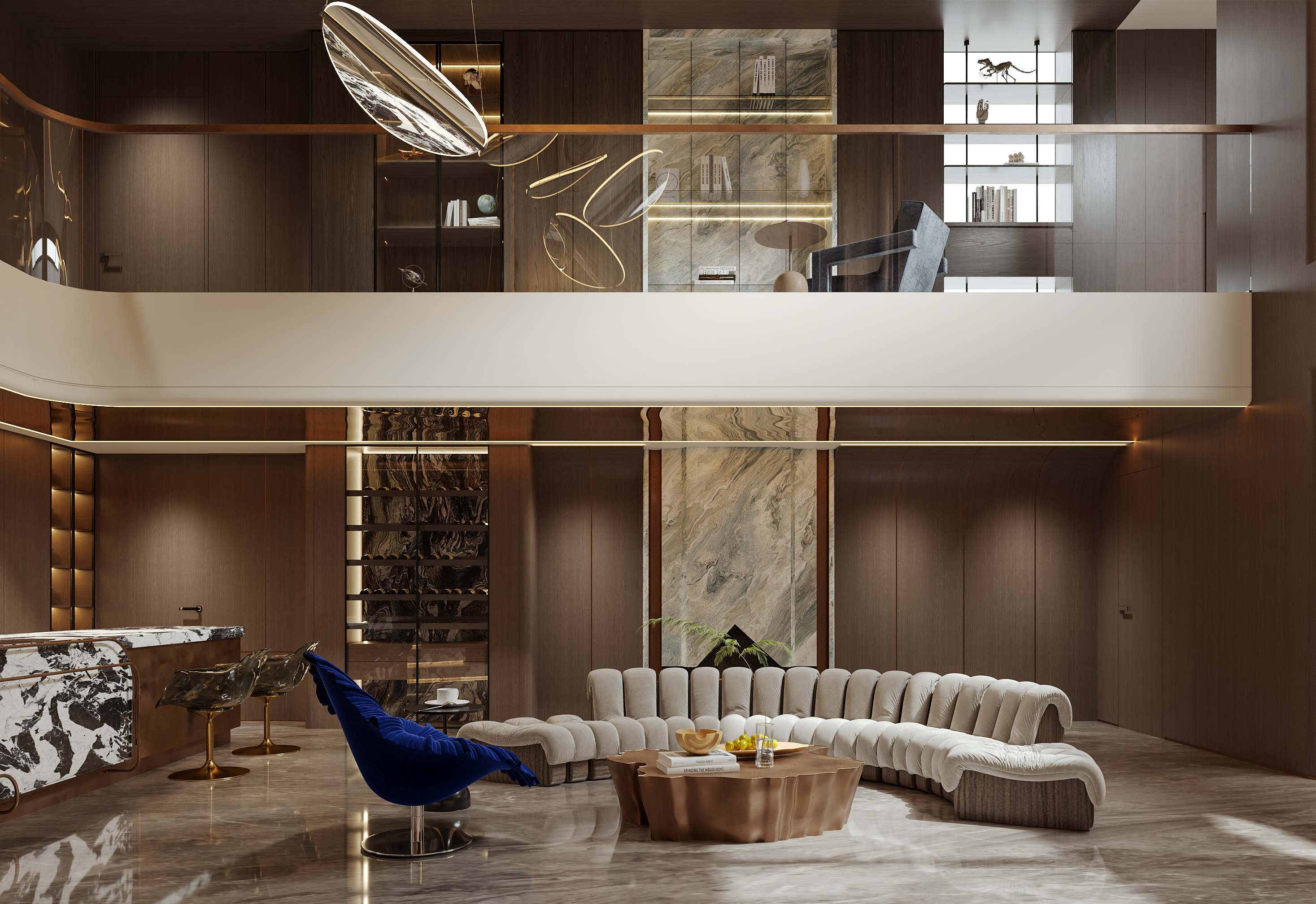 意式轻奢别墅-4