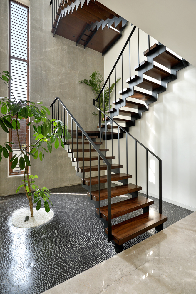 绿意盎然的四口之家——印度 Box House-40