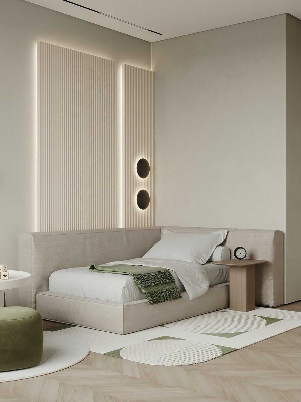 莫斯科125㎡简约风住宅设计 超舒适！-10