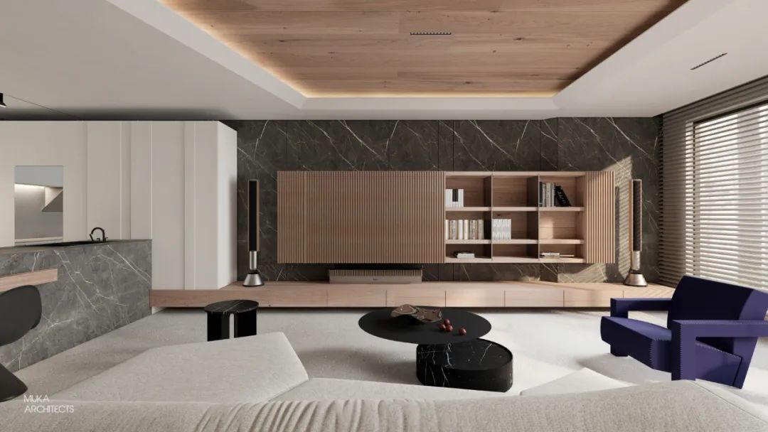 J House · 现代极简都市生活设计丨中国上海丨上海木卡建筑设计有限公司-12