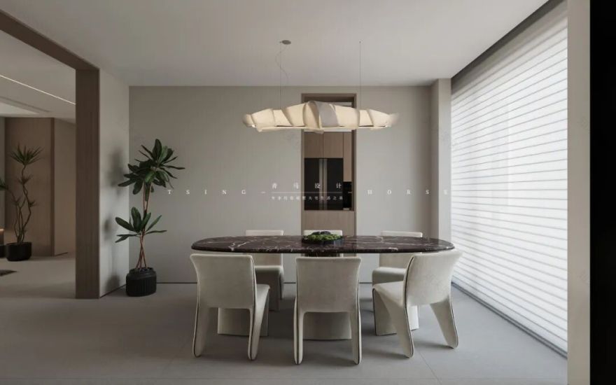 中海御湖210㎡意式大平层丨王海设计团队-41