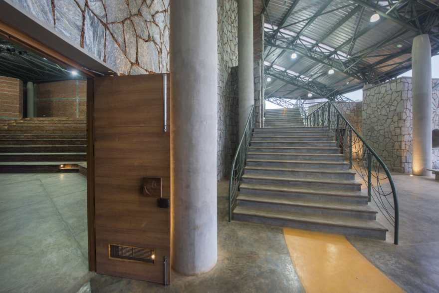 Auditorium in Agastya International Foundation Mistry Architects-43