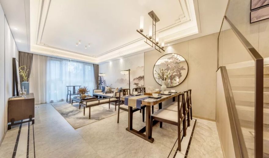 新中式美学大宅,传承中国建筑之美-147