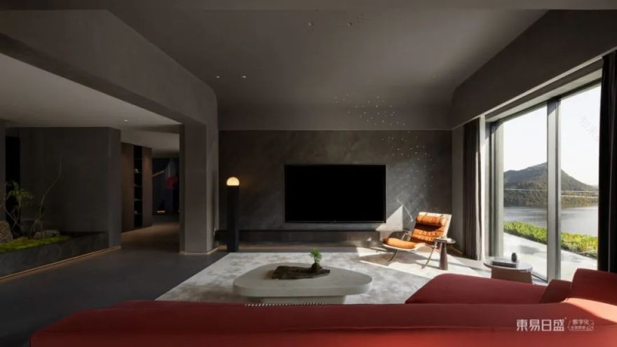 实景首发.不走表面奢华的现代风美学豪宅,轻松玩转经典自然美学空间-37