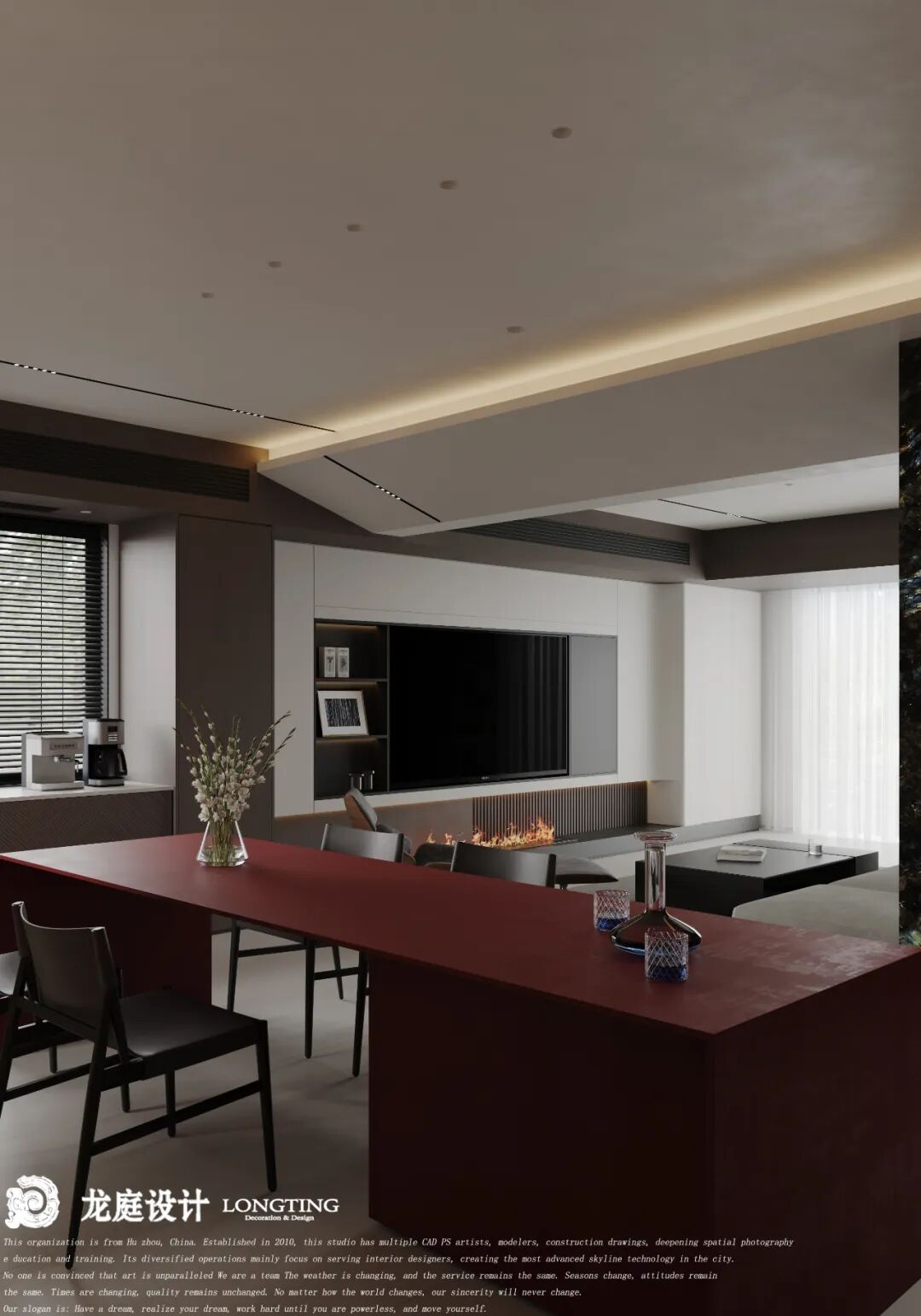 【新案】西湖苑 光影交织的现代空间丨中国湖州丨龙庭设计-24