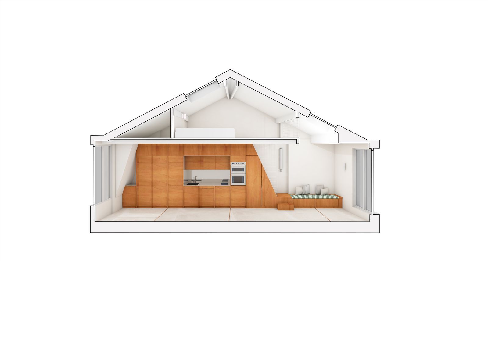 巴黎30平米阁楼公寓改造丨法国巴黎丨Atelier 1060建筑事务所-38