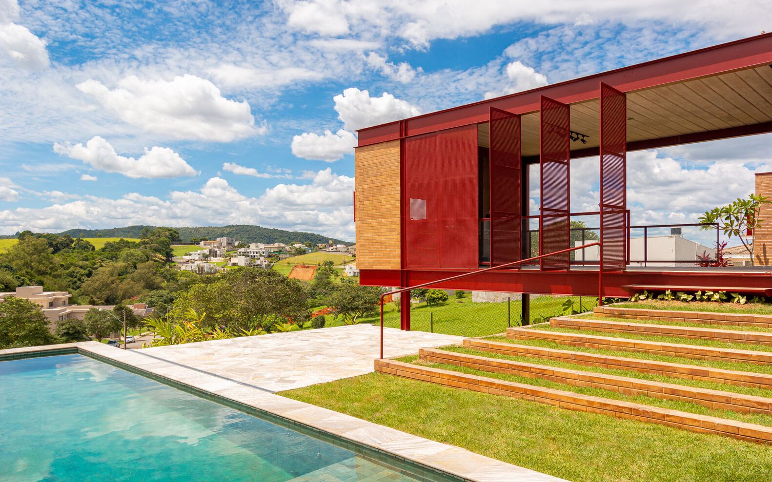 巴西 Itatiba House 现代别墅设计丨24 7 Arquitetura-45