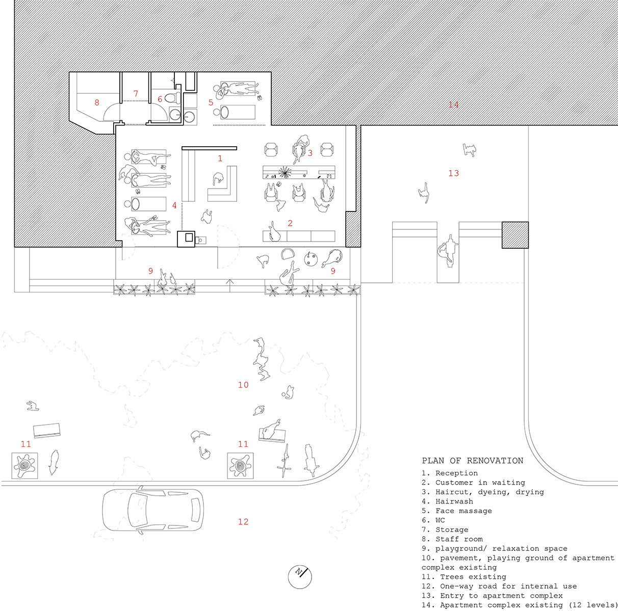 Mành Mành沙龙，越南 / H&P Architects-39