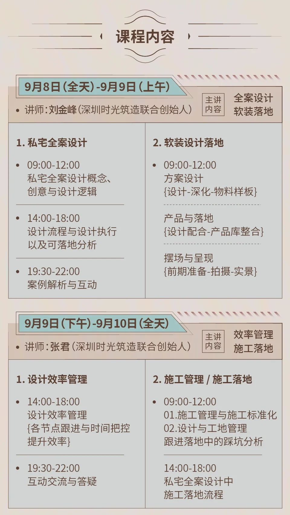 《私宅全案设计与落地训练营》第四期丨中国上海-20