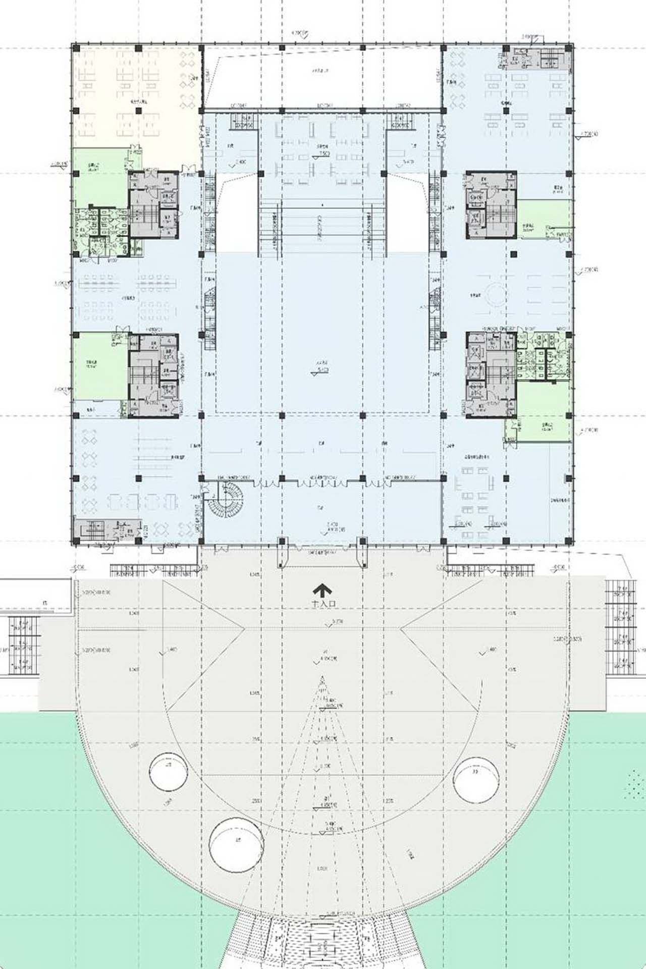 China Southwest Architectural Design and Research Institute 丨图书馆丨Chengdu University Library-47