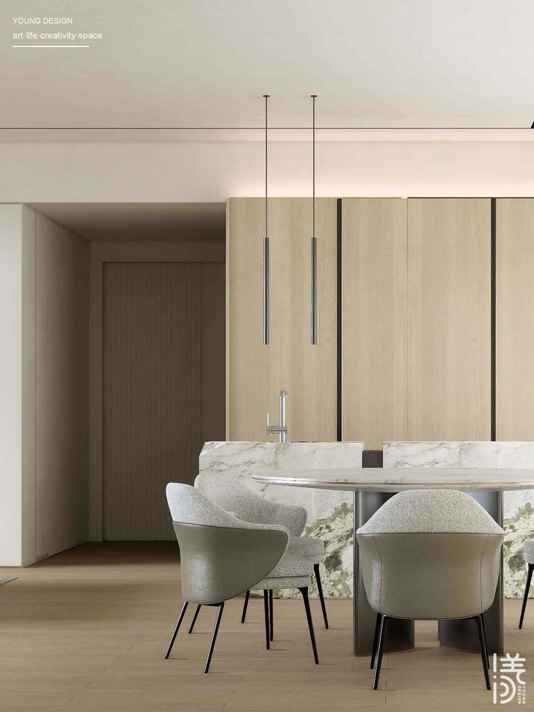 现代极简的多口之家丨深圳漾空间设计有限公司-32