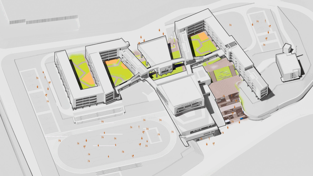 长沙市雅礼实验田汉学校丨中国长沙丨霍普股份壹众事业部-24