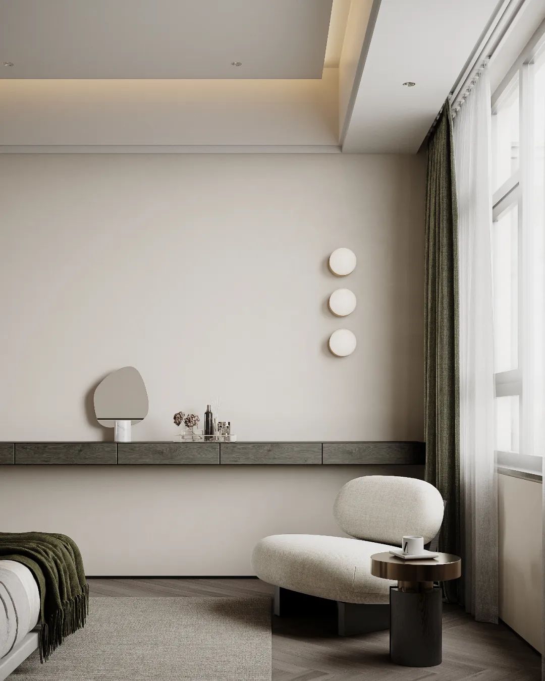 长沙 180m²自然隐奢空间丨中国长沙丨周笙笙全案设计工作室-18