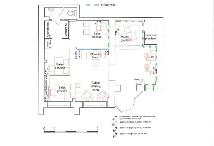 银行地方分行室内设计项目丨乌克兰基辅丨Yuliia Ryzhkova-12