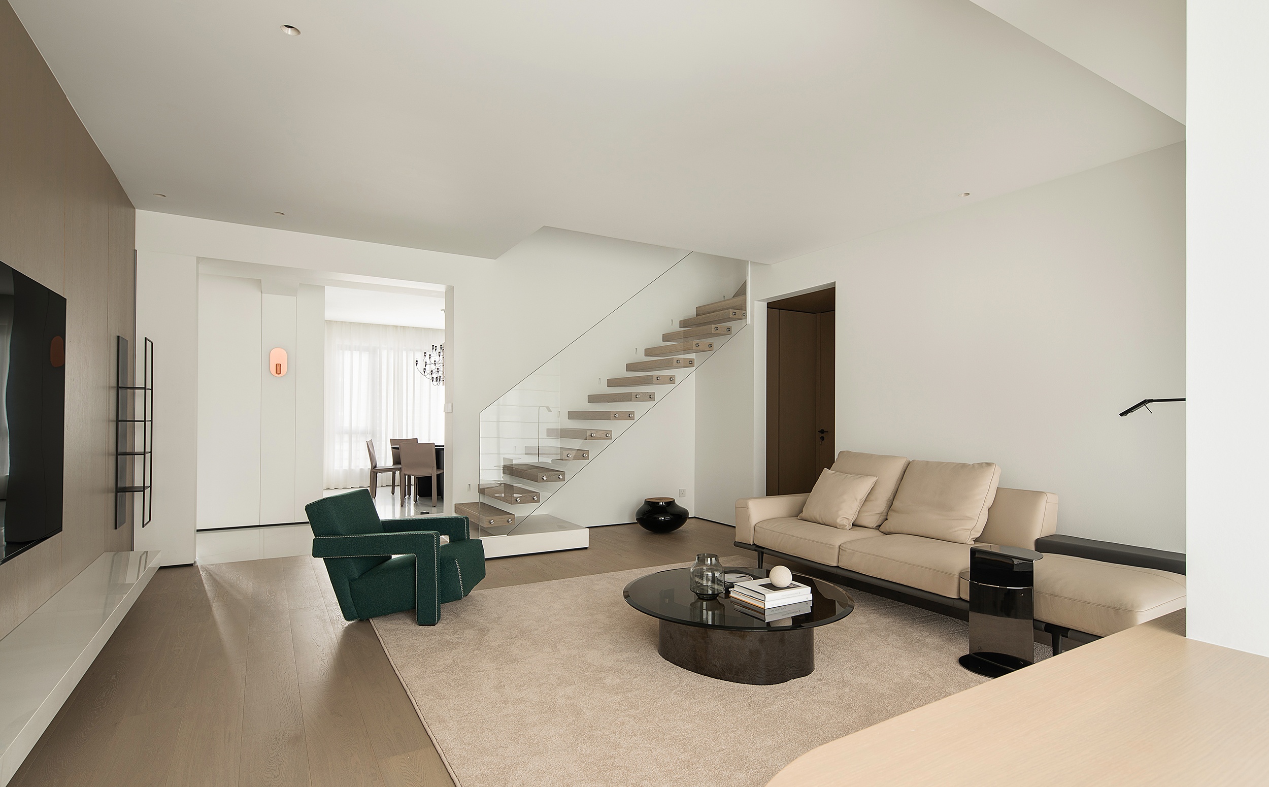 瑞安跃层现代简约婚房设计丨中国温州-6