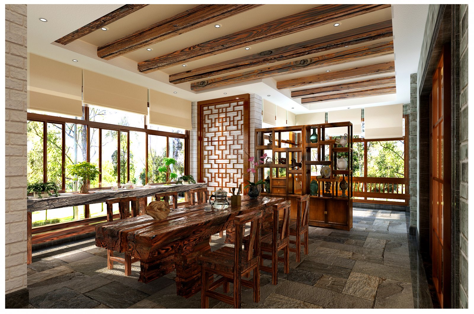 美式别墅 成都后花园-2