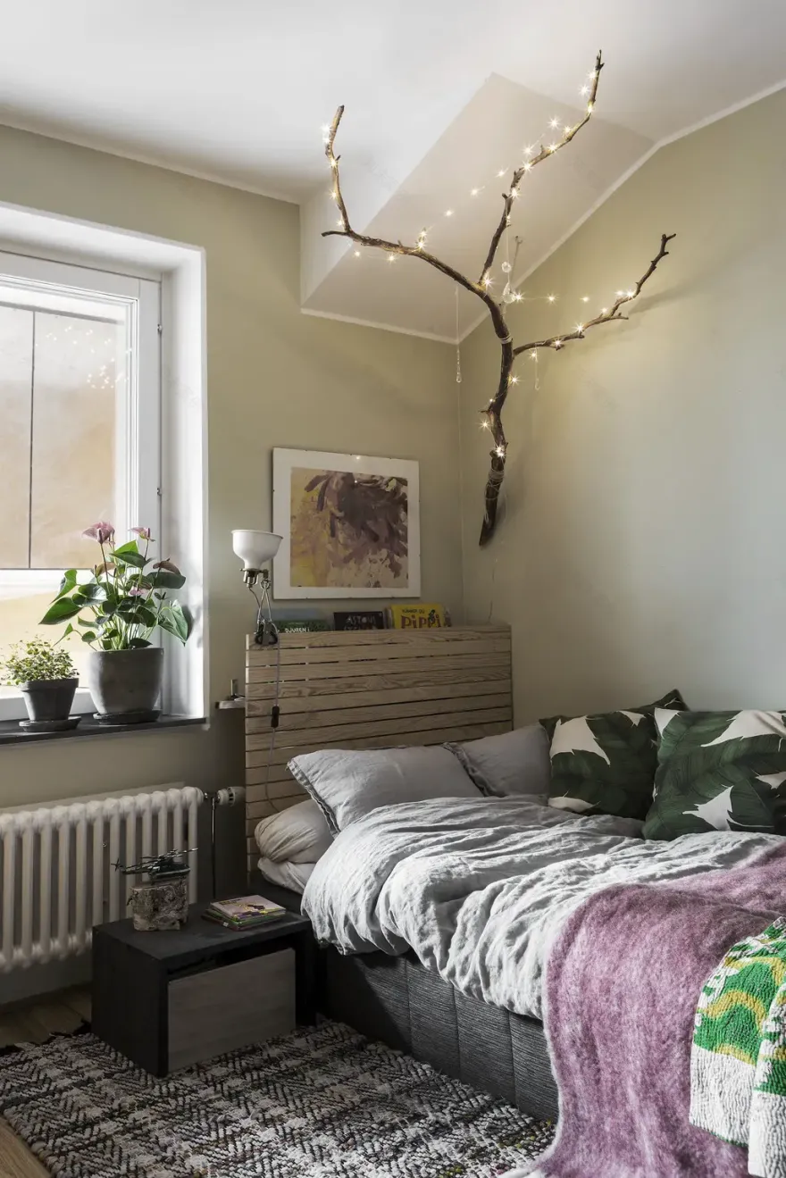 瑞典船厂改造的独特家庭阁楼-22