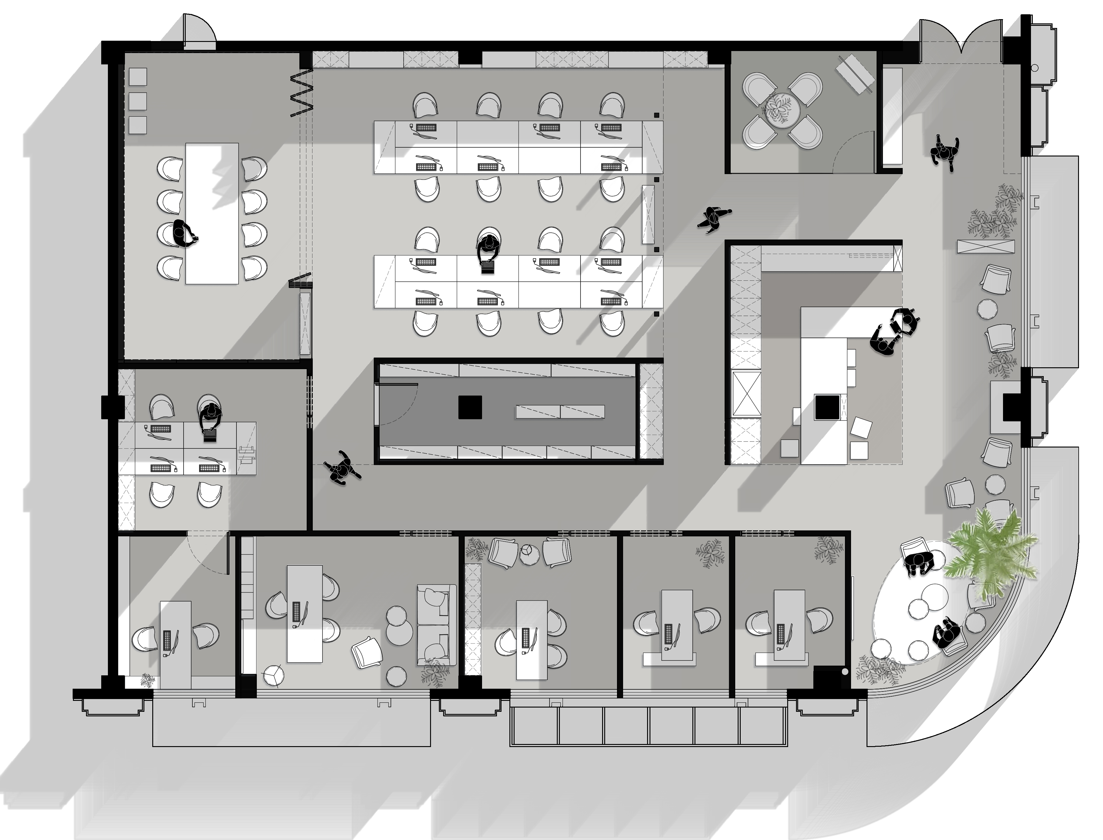 背包十年办公室丨中国成都丨魔戏空间设计&ABDdesign-10