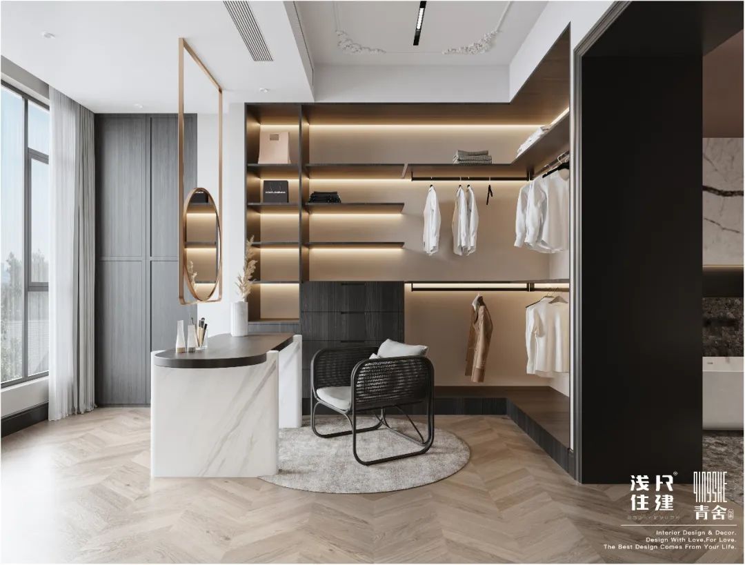 金汇园混搭风格别墅设计丨浅尺住建-87