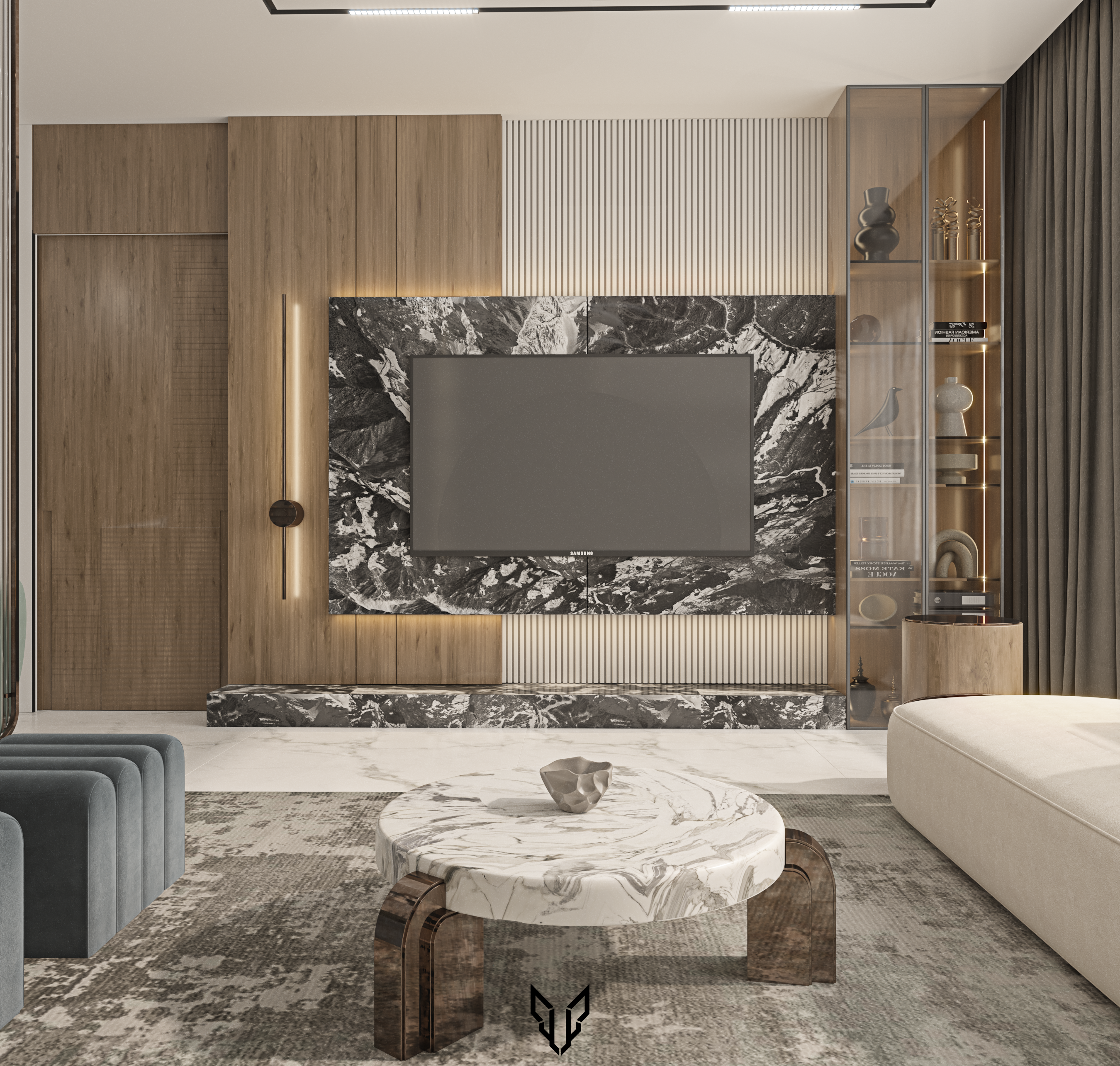 当代接待室设计丨埃及-8