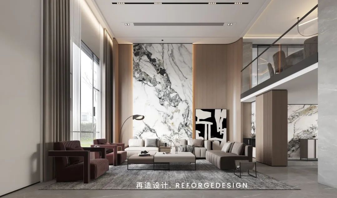 水墨之间 · 台州三门 900㎡现代私宅设计丨中国台州丨再造设计-3