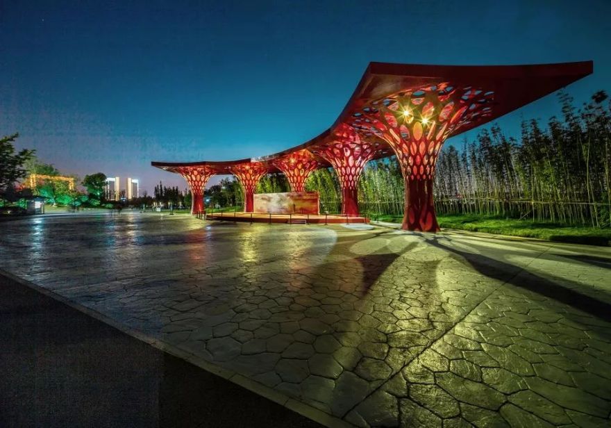 扬州三湾生态中心 | 古运河畔的绿色人文景区-84