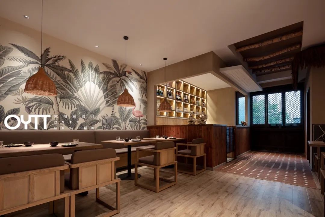 融合泰式风情的江南古街餐厅-19