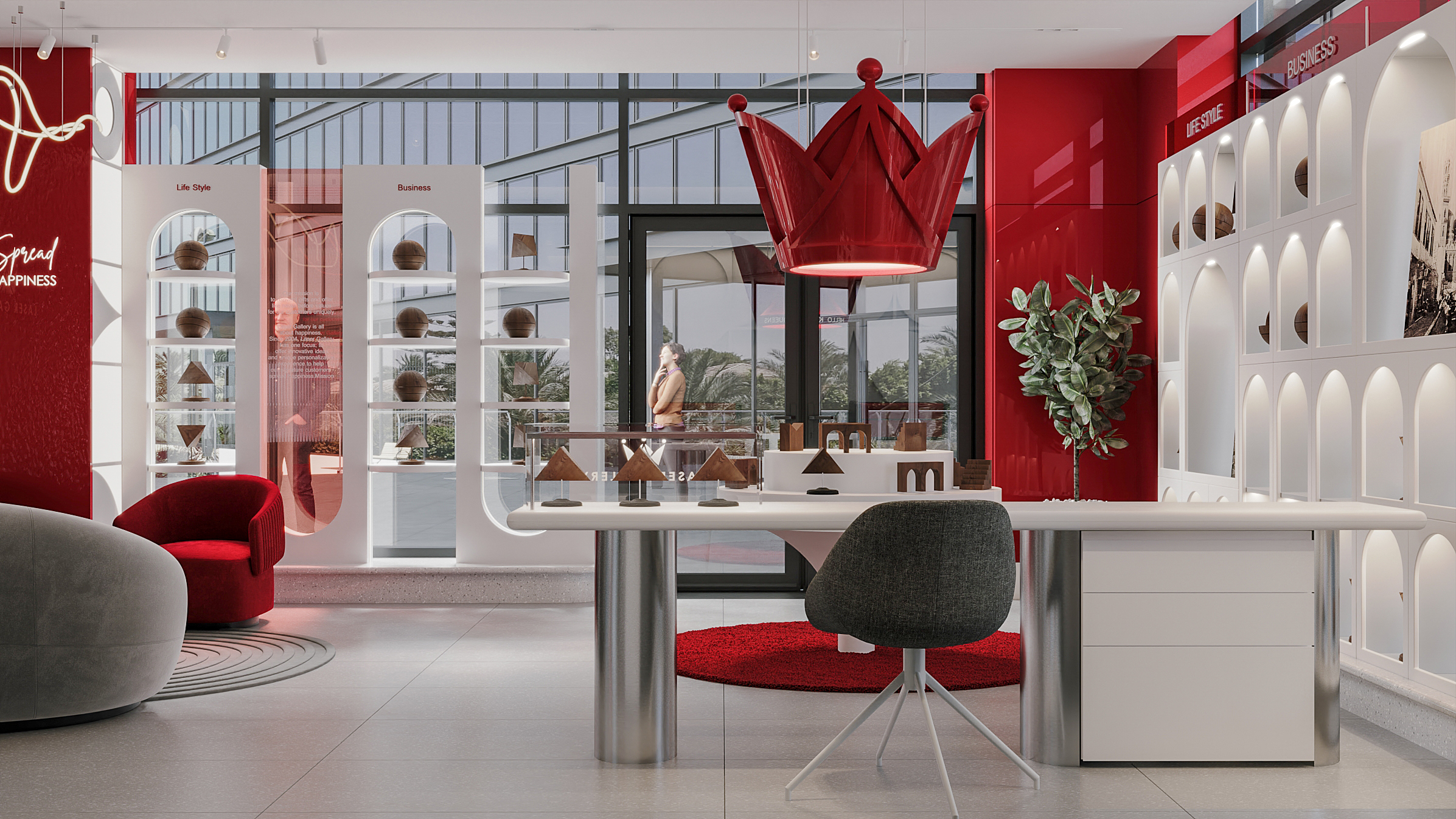 Red is Beautiful  LG 总部丨埃及丨TOBA-19