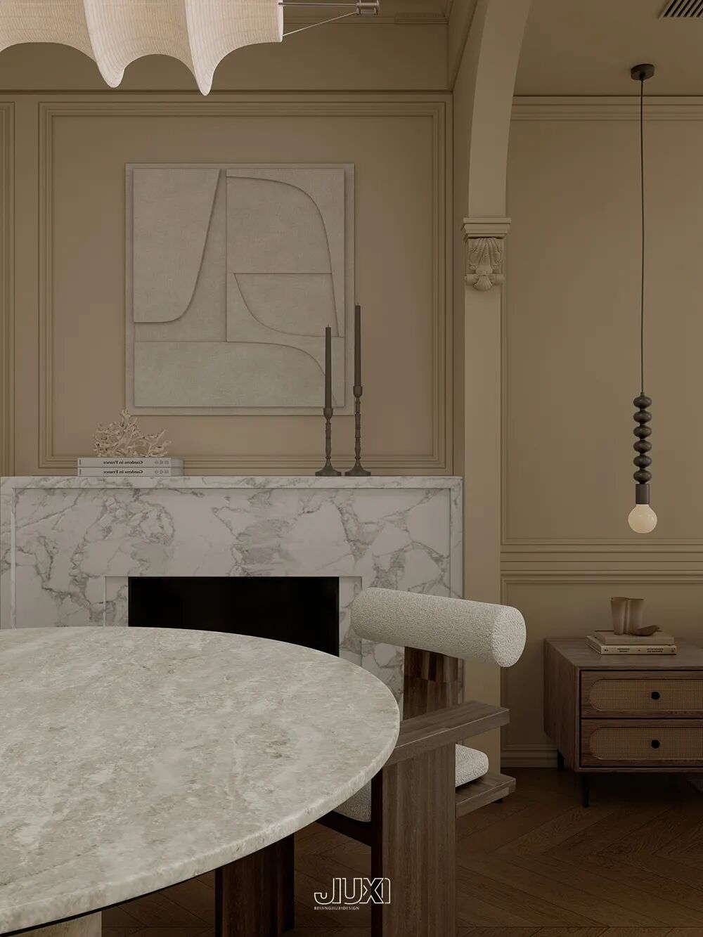 「设计分享」这样的复古美真得藏不住呀，赶快住进来-31