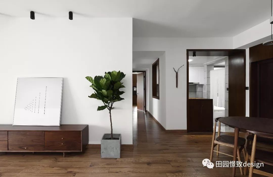 德阳望湖苑 100㎡自然留白空间设计-17