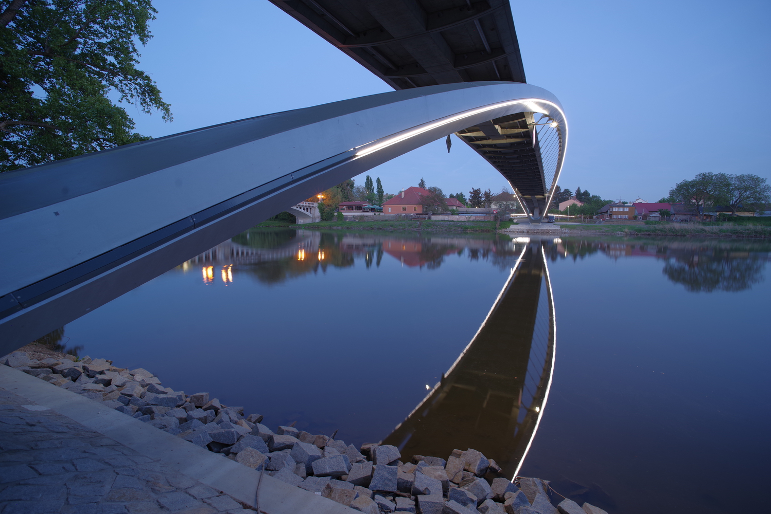 捷克 Nymburk 人行天桥丨Strasky,Husty a partneri (SHP)-26