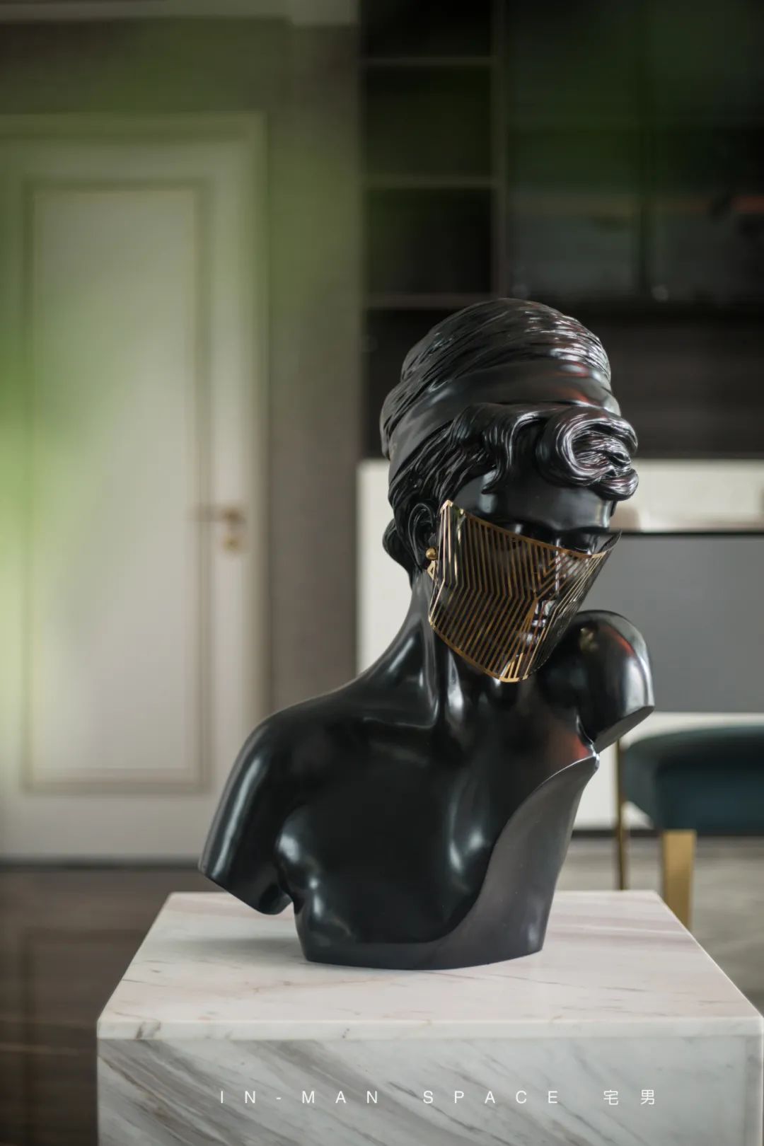 内江宅男空间设计 | 知性情绪与空间对话-39