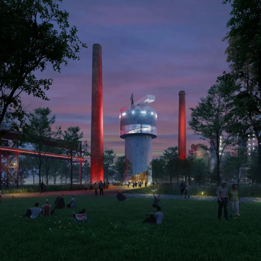 宝山中央钢铁公园工业建筑改造丨中国上海丨HMD汉米敦-36